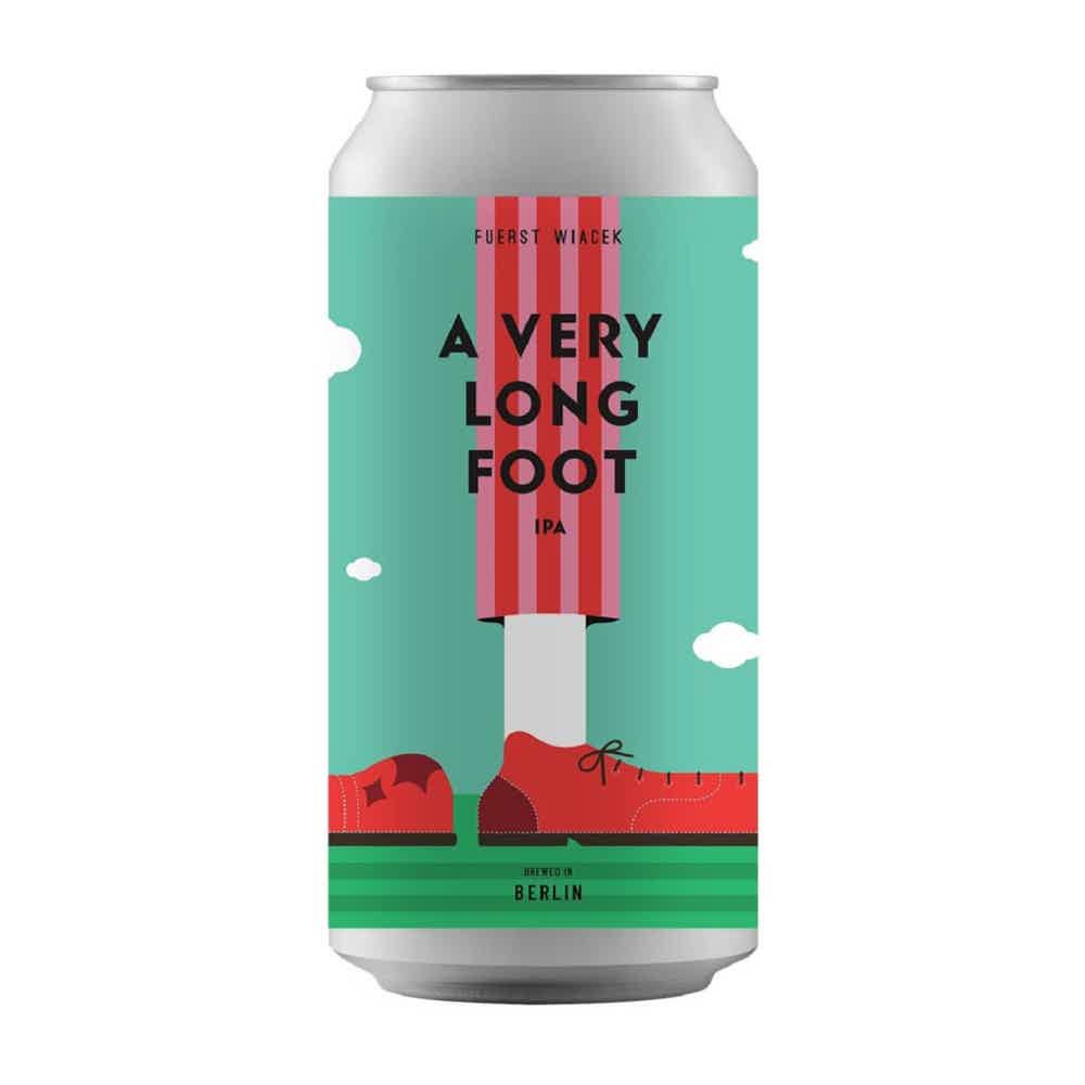 Fuerst Wiacek A Very Long Foot IPA (NEW BATCH) 0,44l 6.2% 0.44L, Beer