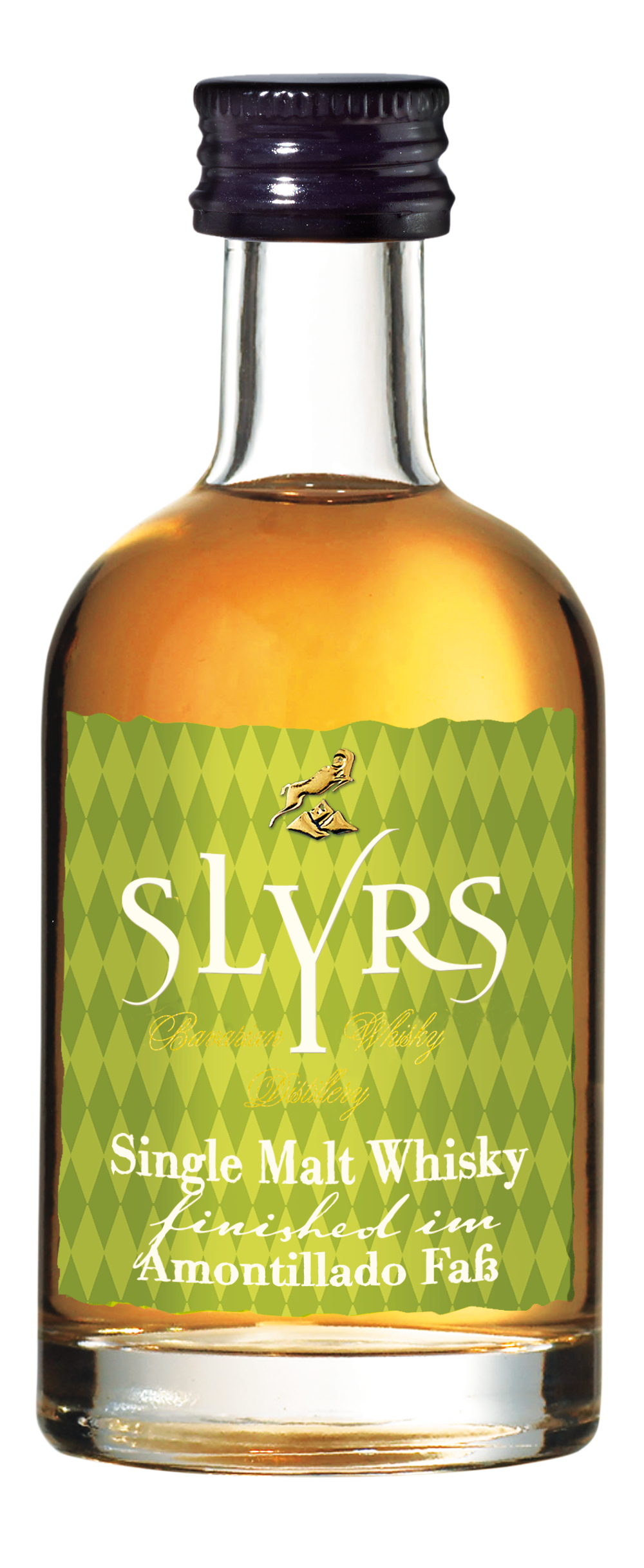 SLYRS Single Malt Whisky Amontillado Cask Finish 46% vol. 46.0% 0.05L, Spirits