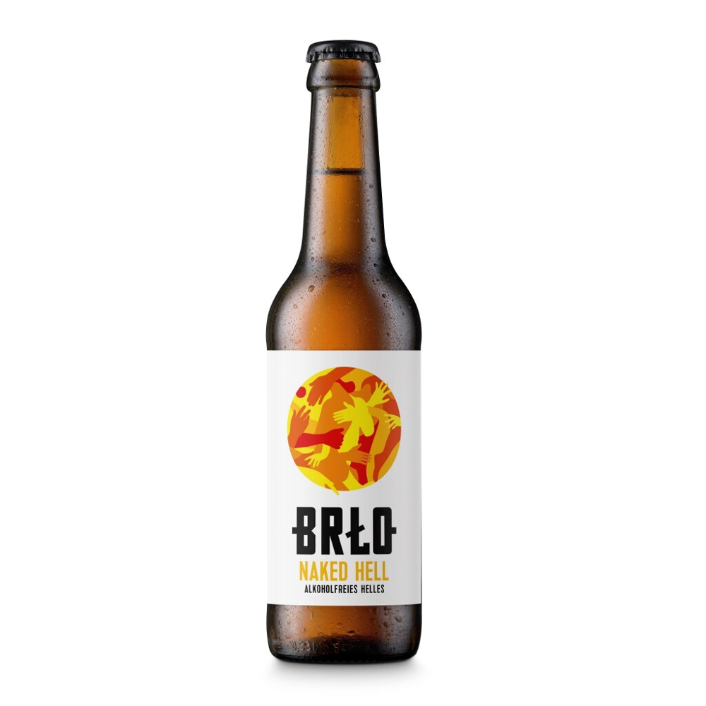 BRLO Naked Hell alkoholfrei 0,33l 0.5% 0.33L, Beer