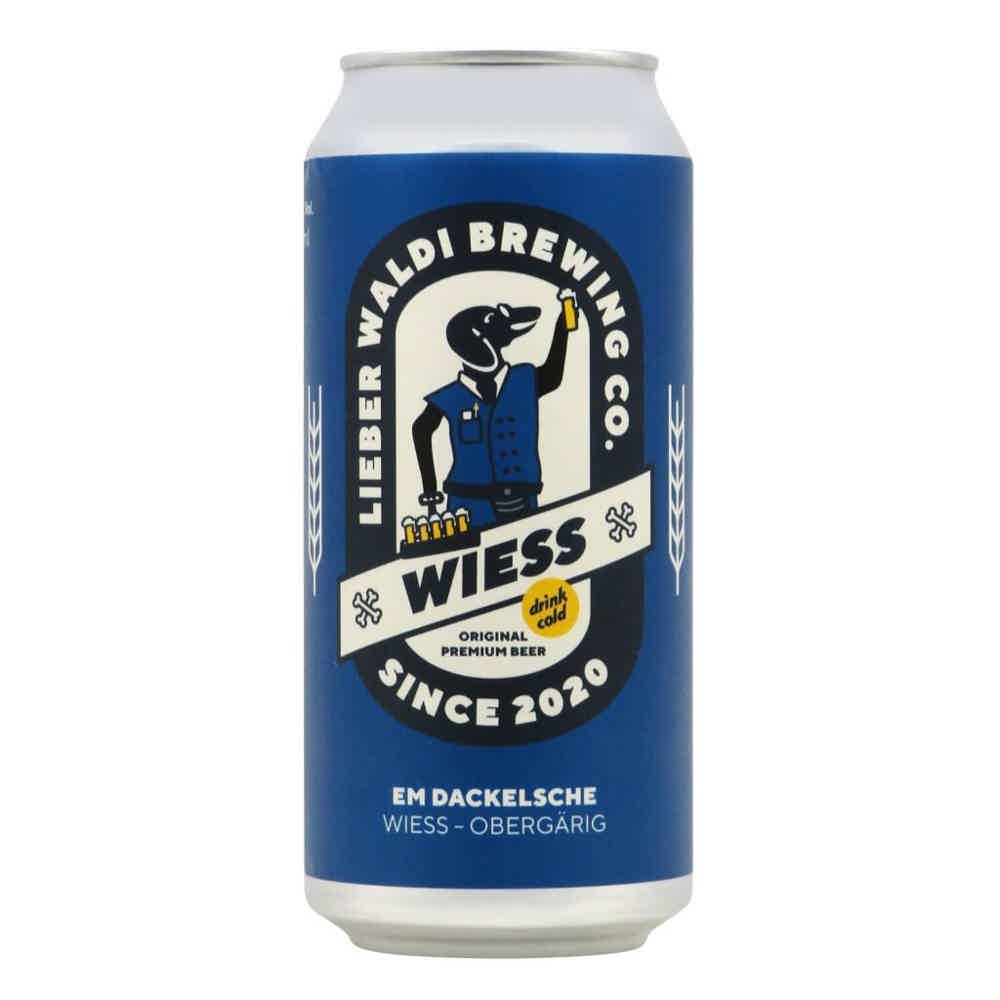 Lieber Waldi EM Dacklsche Wiess 0,44l 4.8% 0.44L, Beer