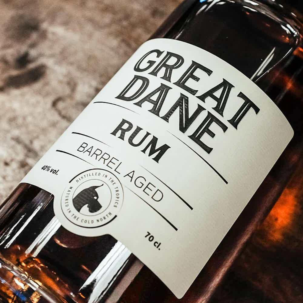 Great Dane Barrel Aged Rum 40.0% 0.7L, Spirits