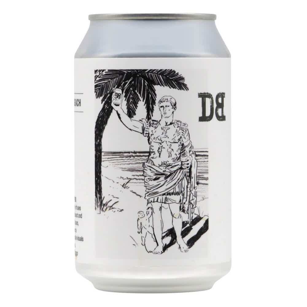 Dutch Bargain Black Tropical Beach Tropical Stout 0,33l 8.0% 0.33L, Beer