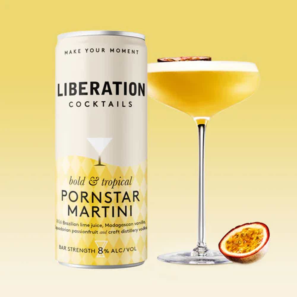 Liberation Pornstar Martini 8.0% 0.2L, Spirits