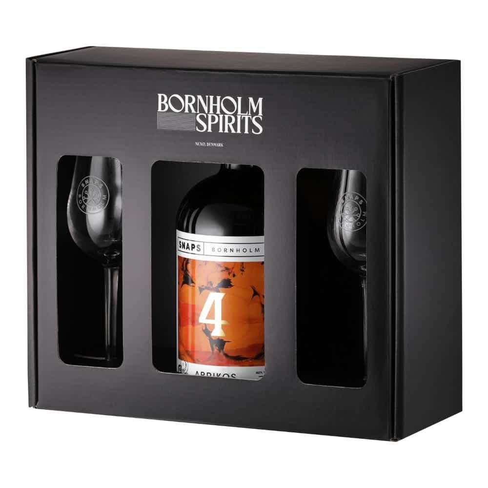 Limited Abrikos No4 + glas 40.0% 0.5L, Spirits