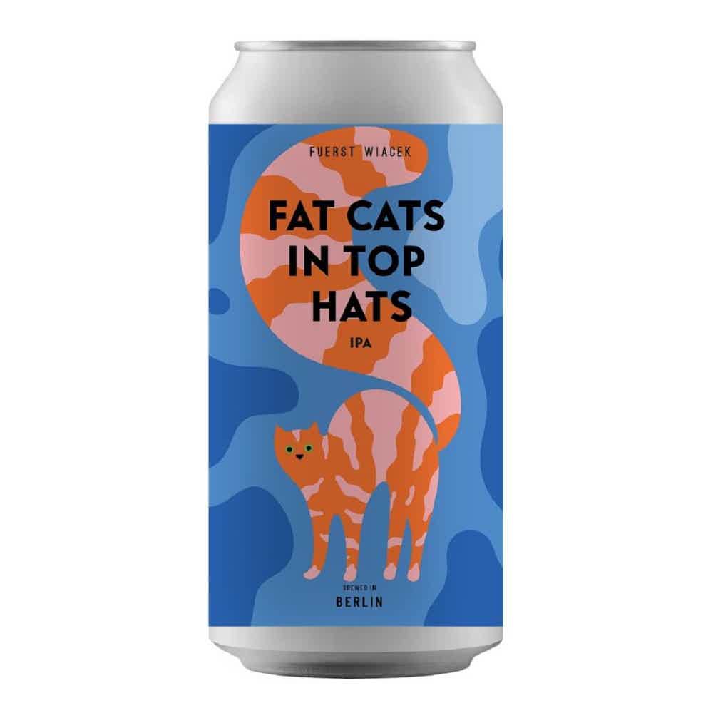 Fuerst Wiacek Fat Cats In Top Hats DDH IPA (NEW BATCH 25) 0,44l 6.8% 0.44L, Beer
