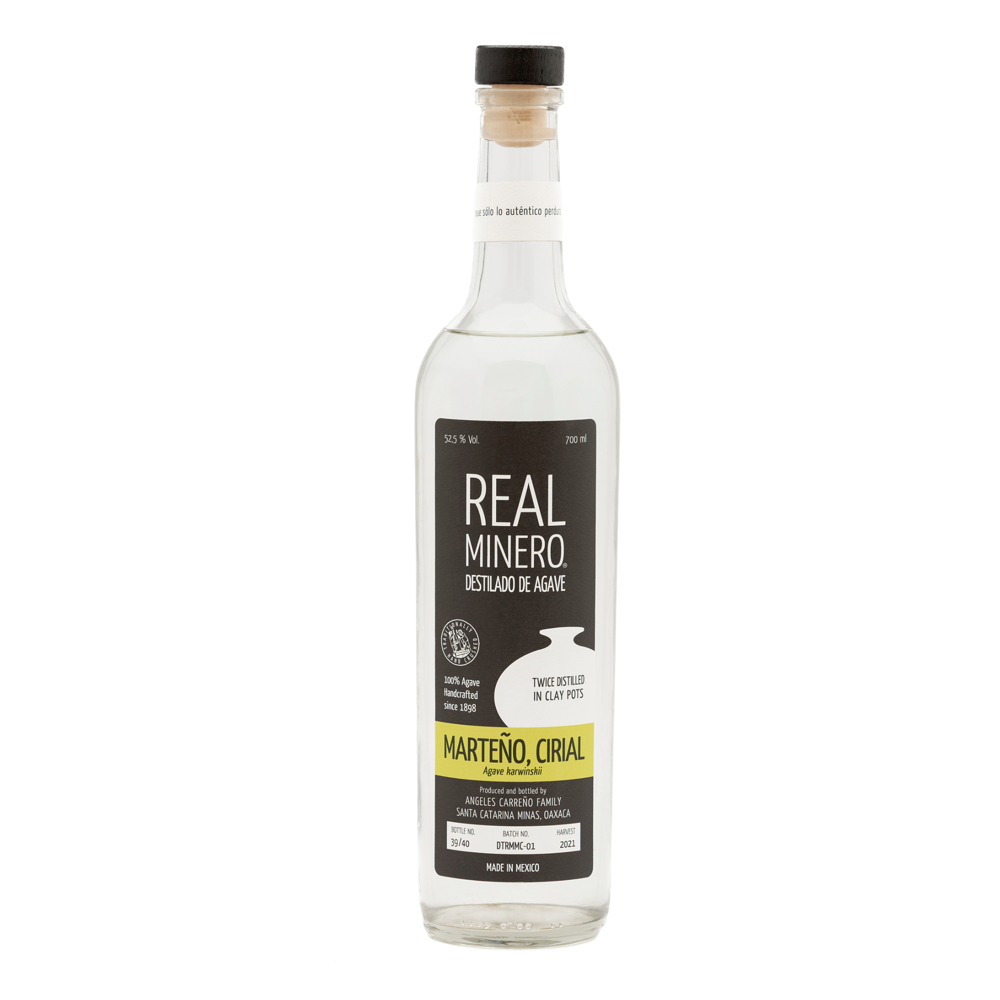 REAL MINERO 2021 MARTEÑO / CIRIAL | 700 ML 52.5% 0.7L, Spirits