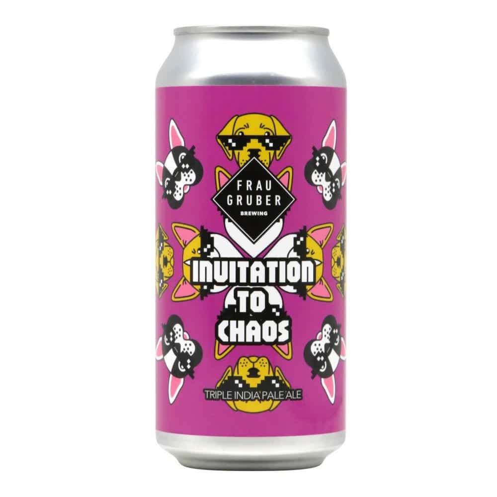FrauGruber Invitation To Chaos Triple IPA 0,44l 10.2% 0.44L, Beer