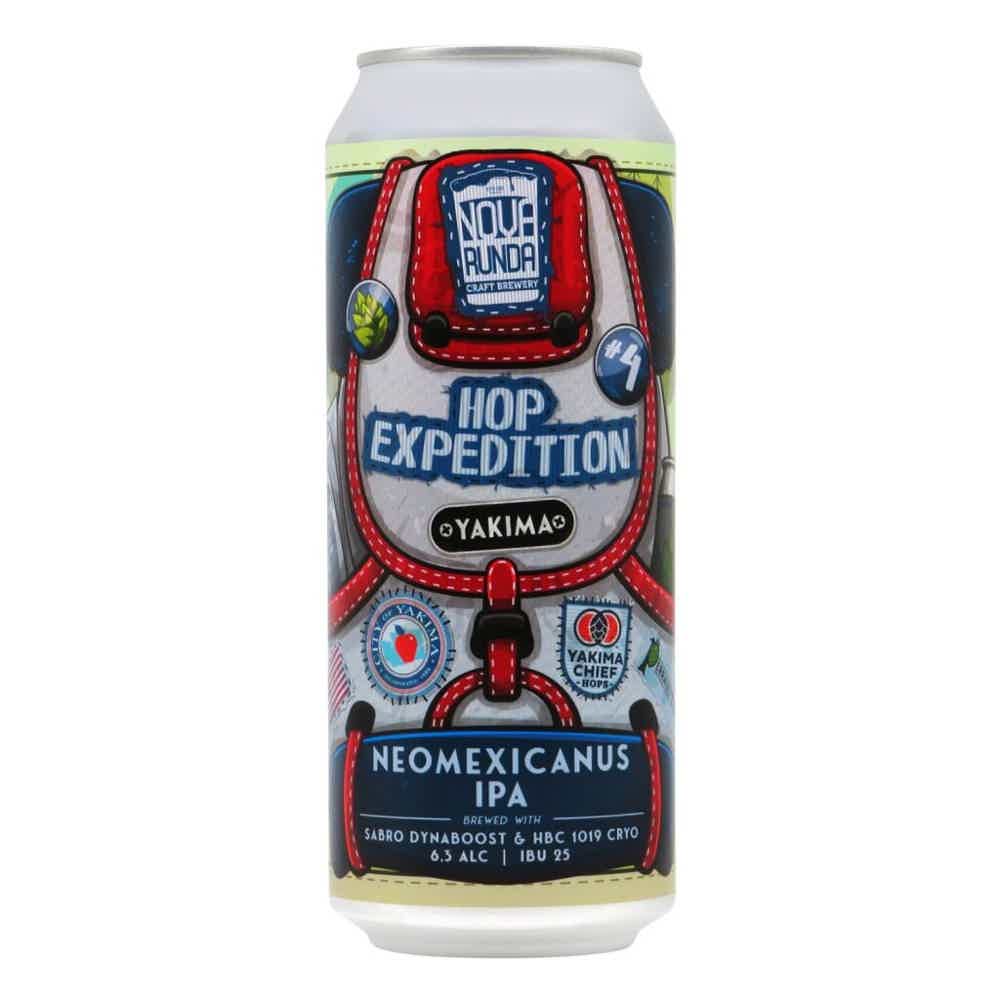 Nova Runda Hop Expedition: Yakima #4 Neomexicanus IPA 0,5l 6.3% 0.5L, Beer