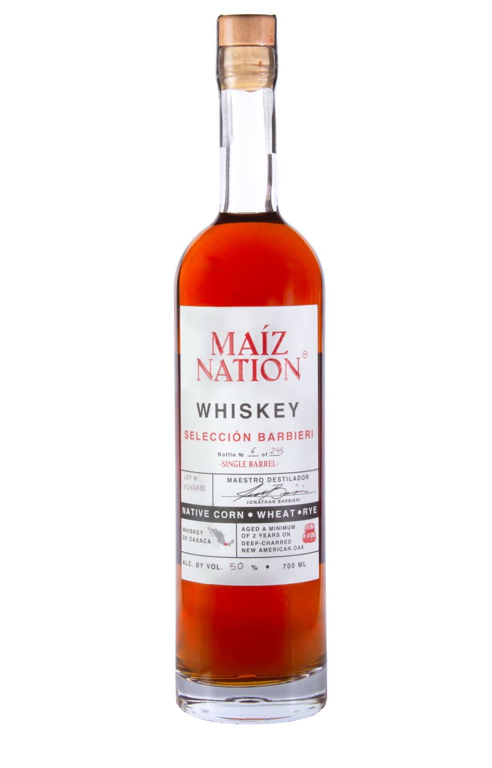 Maiz Nation Whiskey Selection Barbieri 50.0% 0.7L, Spirits