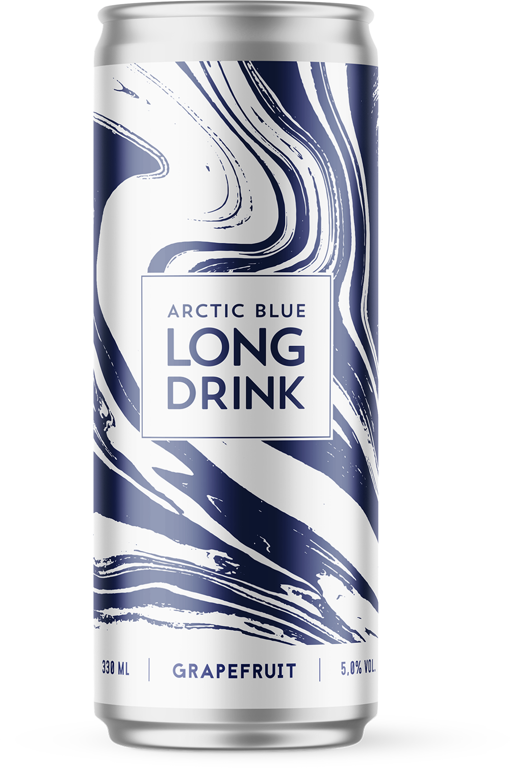 Arctic Blue Long Drink Grapefruit 5% 330ml 5.0% 0.33L, Beer