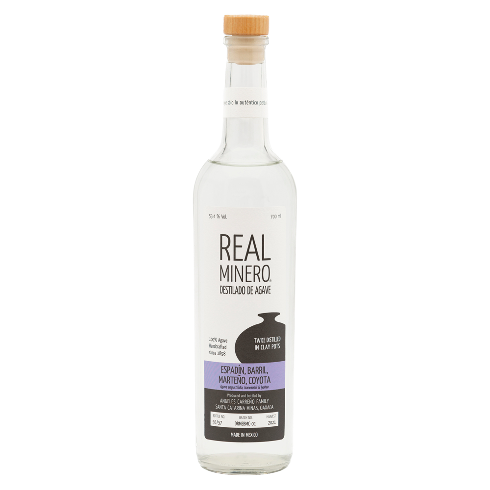 REAL MINERO 2021 ESPADÍN / BARRIL / MARTEÑO / COYOTA | 700 ML 53.4% 0.7L, Spirits