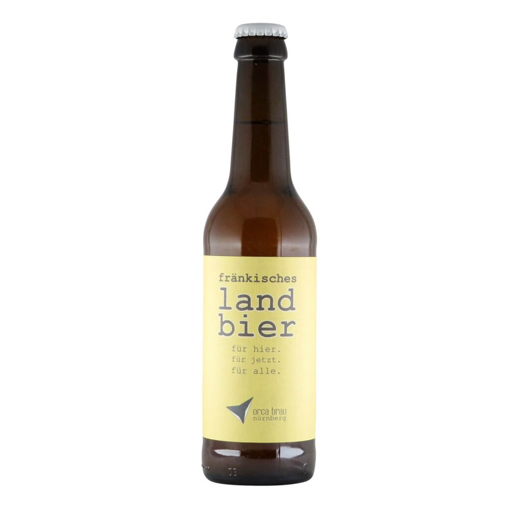 Orca Brau Fränkisches Landbier BIO 0,33l 5.2% 0.33L, Beer