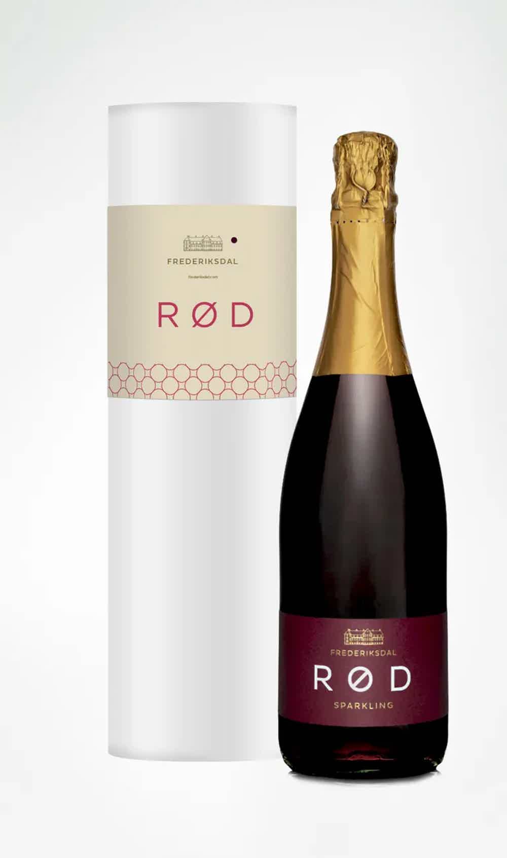 FREDERIKSDAL RØD IN EXCLUSIVE GIFT TUBE: FREDERIKSDAL RØD, Frederiksdal Eksklusive Geschenkröhre