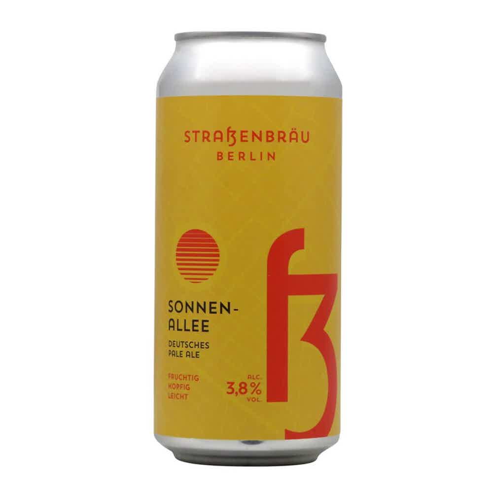 Straßenbräu Sonnenallee German Pale Ale 0,44l 3.8% 0.44L, Beer