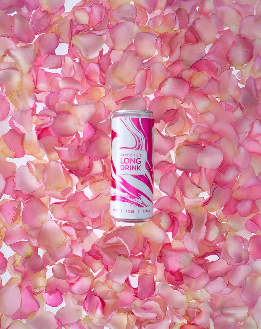 Arctic Blue Long Drink Rose 5% 330ml: Arctic Blue Long Drink Rose 5% 330ml