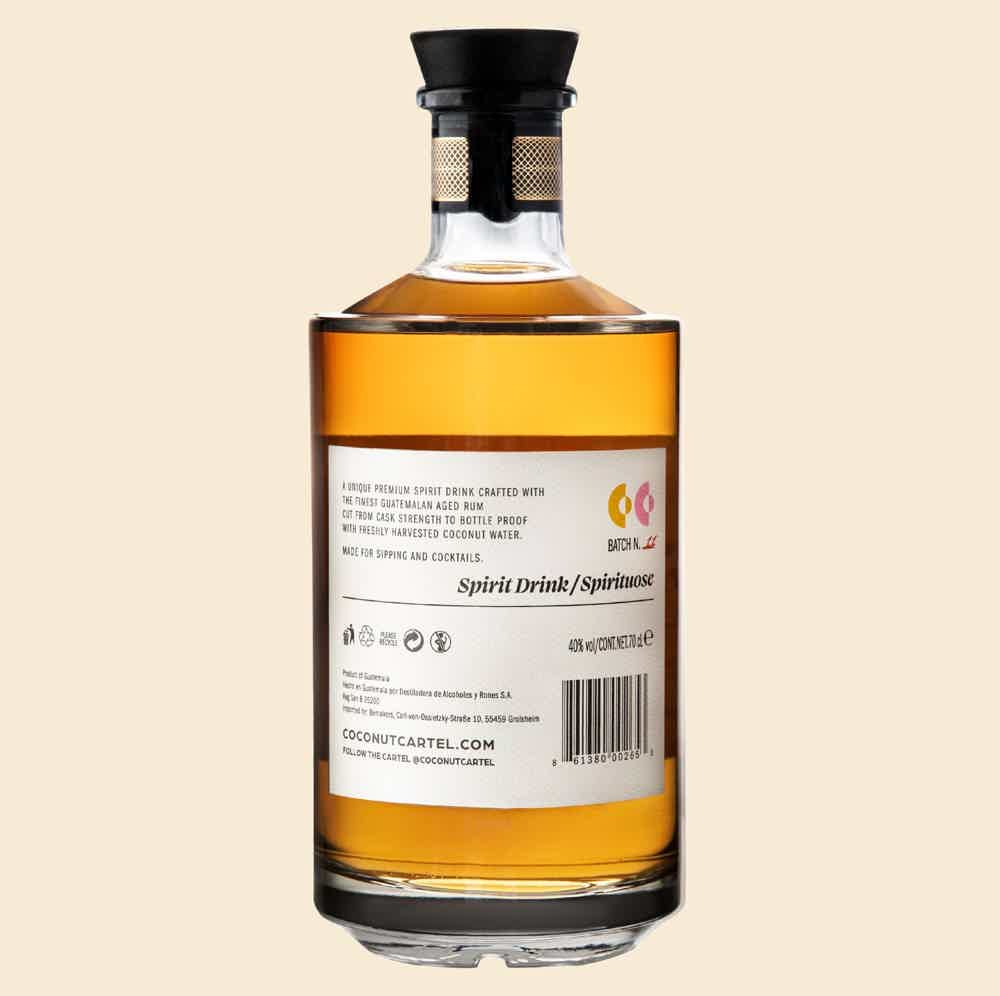 Coconut Cartel Rum 40.0% 0.7L, Spirits