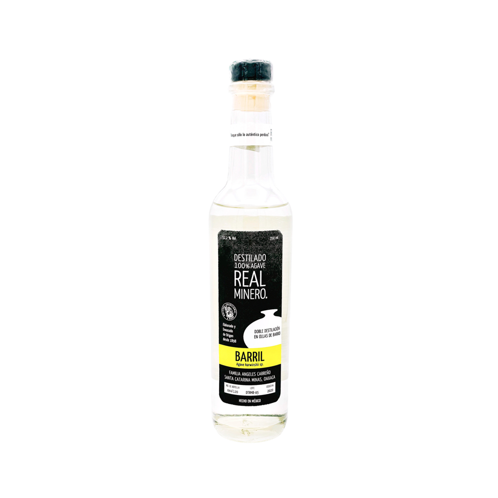 REAL MINERO 2020 BARRIL | 350 ML 52.2% 0.35L, Spirits