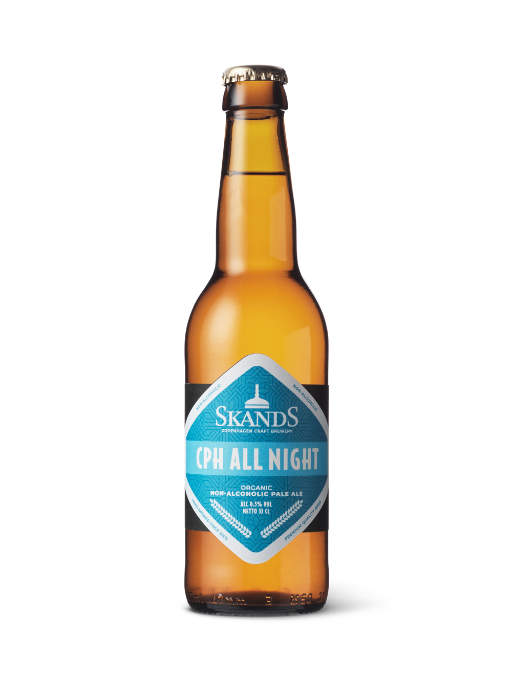 Skands CPH All Night 0.5% 0.33L, Non alcohol