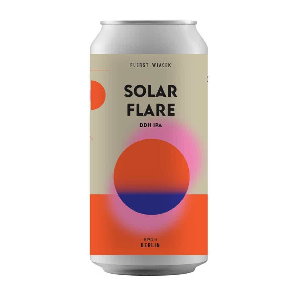 Fuerst Wiacek x Uchu Solar Flare DDH IPA (NEW BATCH 25) 0,44l 6.8% 0.44L, Beer