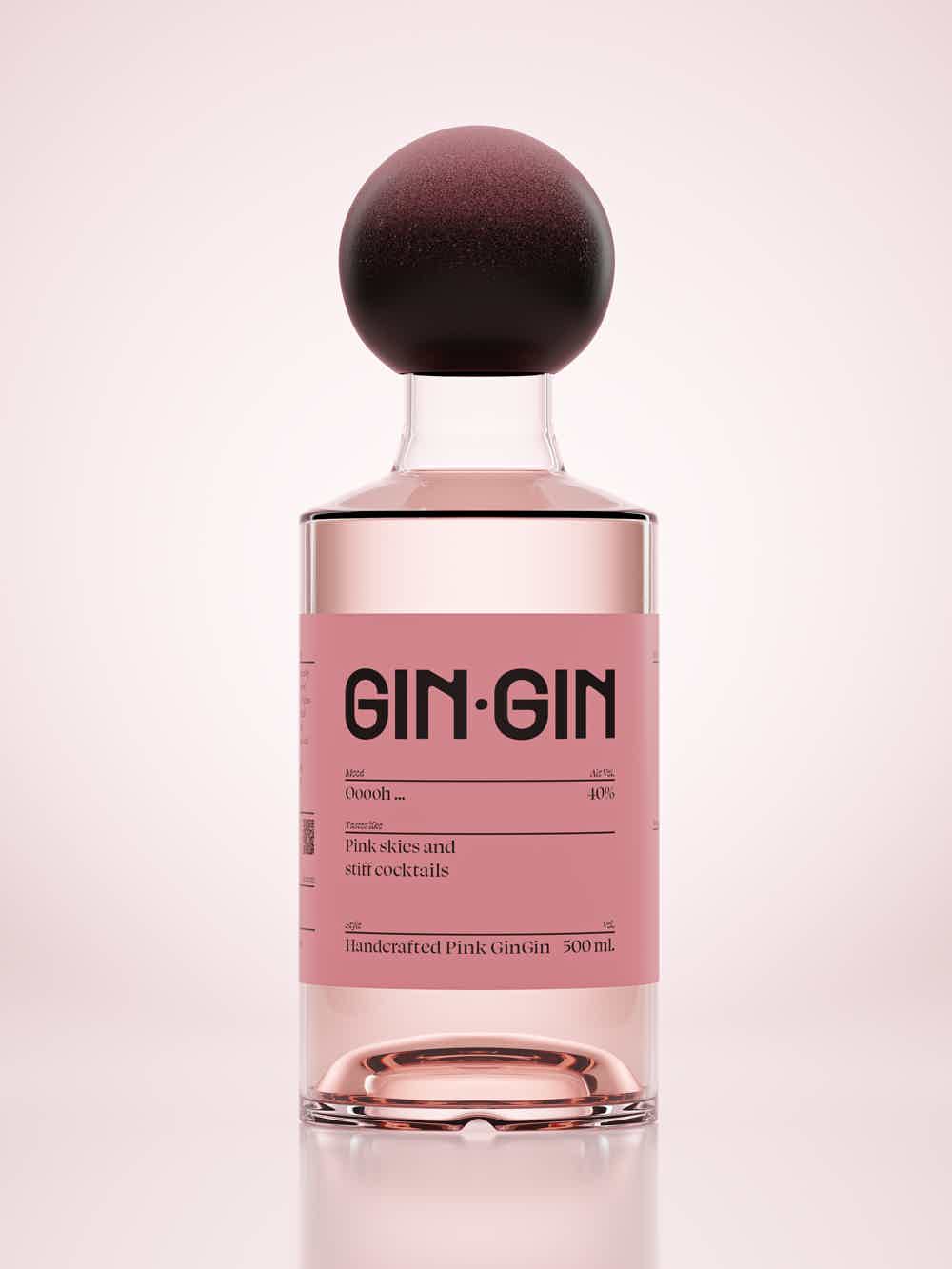 GinGin - Pink GinGin 40.0% 0.5L, Spirits
