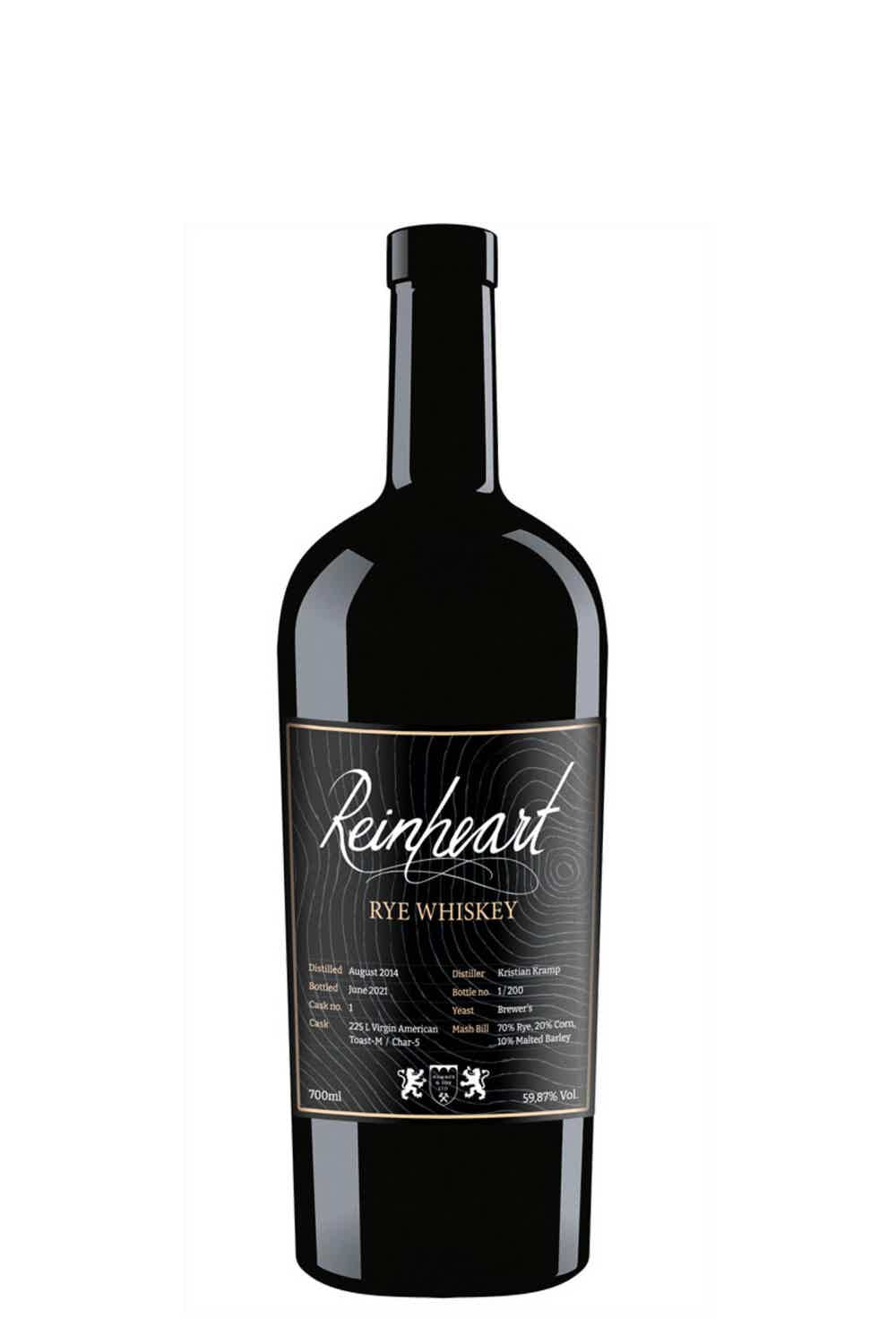 Reinheart Rye Whiskey 2015 Cask #3 59.0% 0.7L, Spirits