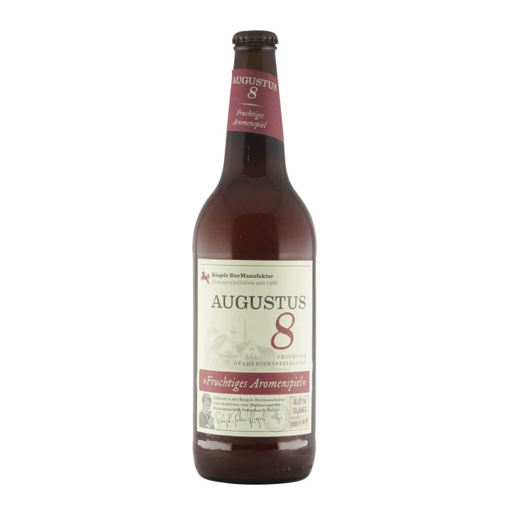 Riegele Augustus 8 0,66l 8.0% 0.66L, Beer