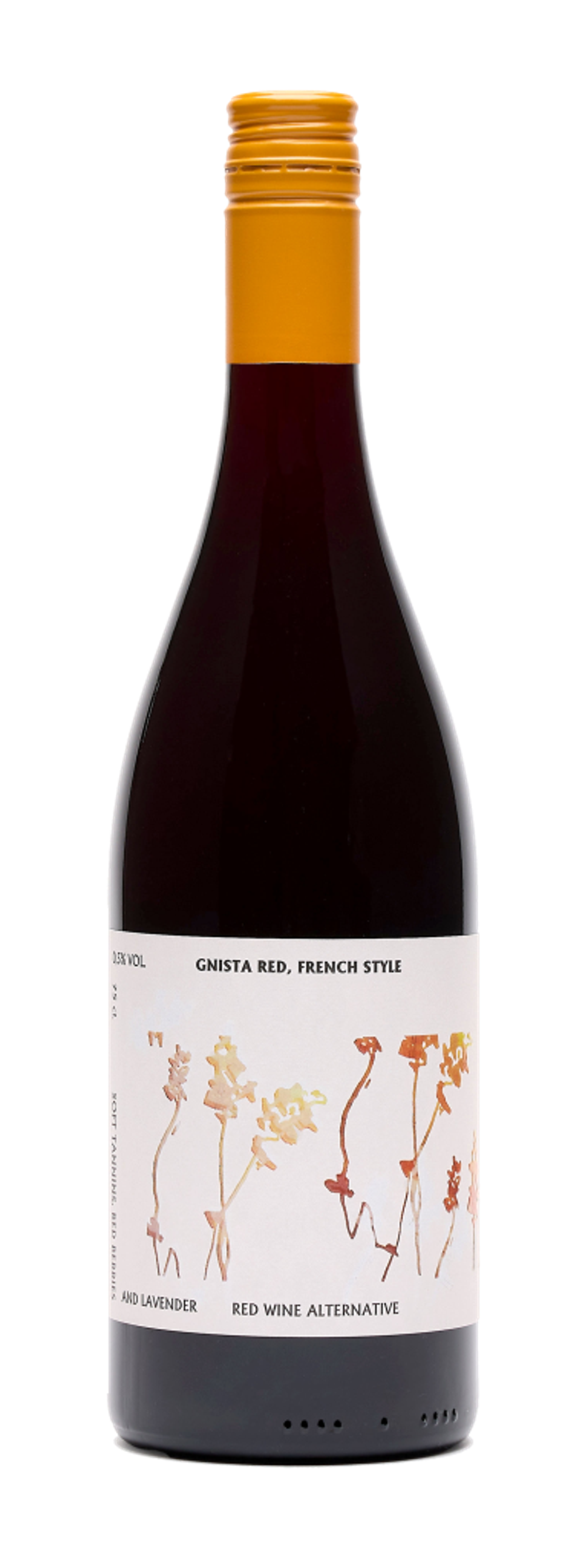GNISTA Red French 0.4% 0.75L, Non alcohol