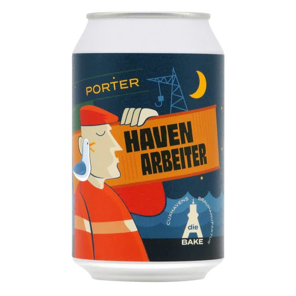 Die Bake Havenarbeiter Porter 0,33l 4.6% 0.33L, Beer