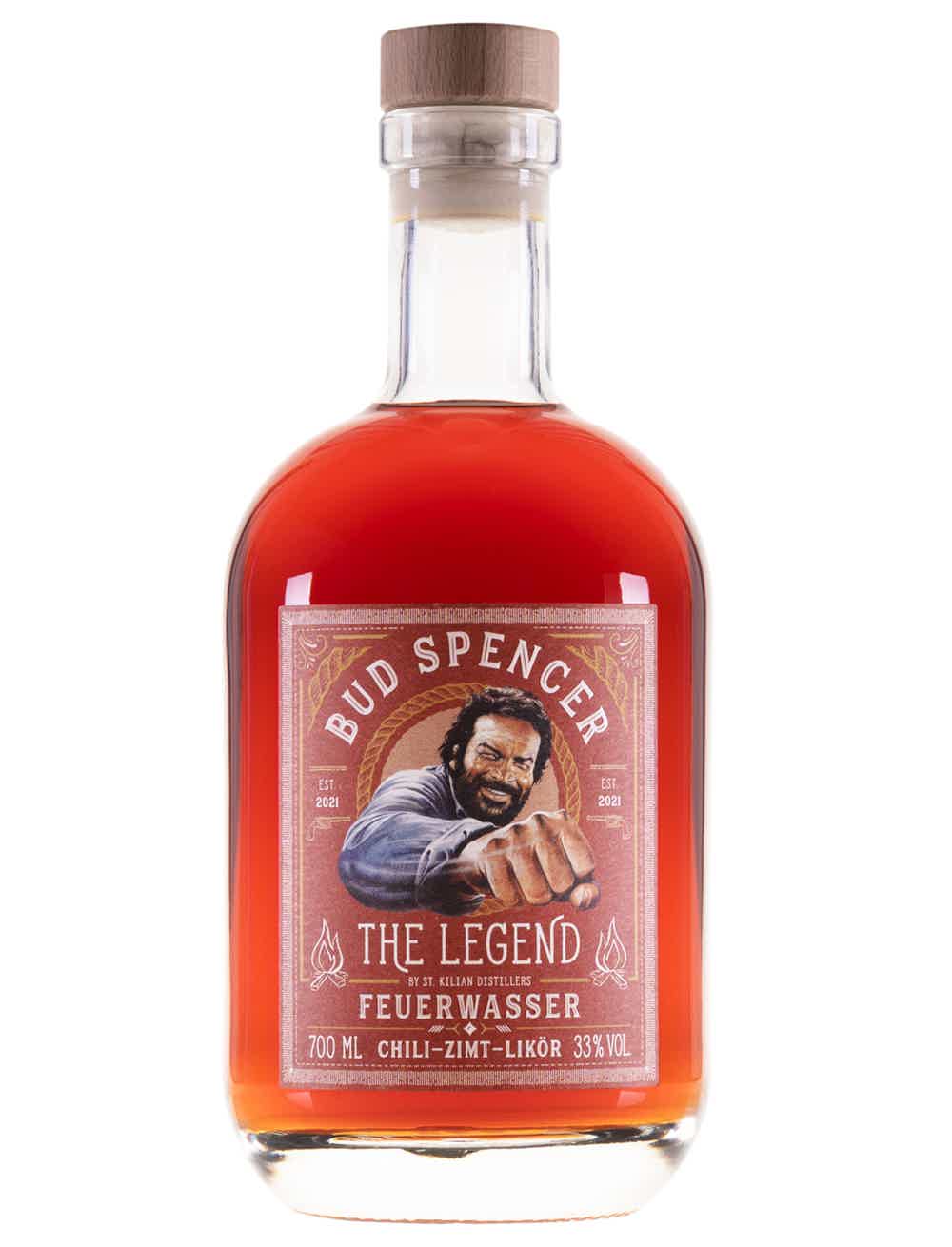 Bud Spencer - The Legend - Feuerwasser (cinnamon Liqueur with chili) 33.0% 0.7L, Spirits