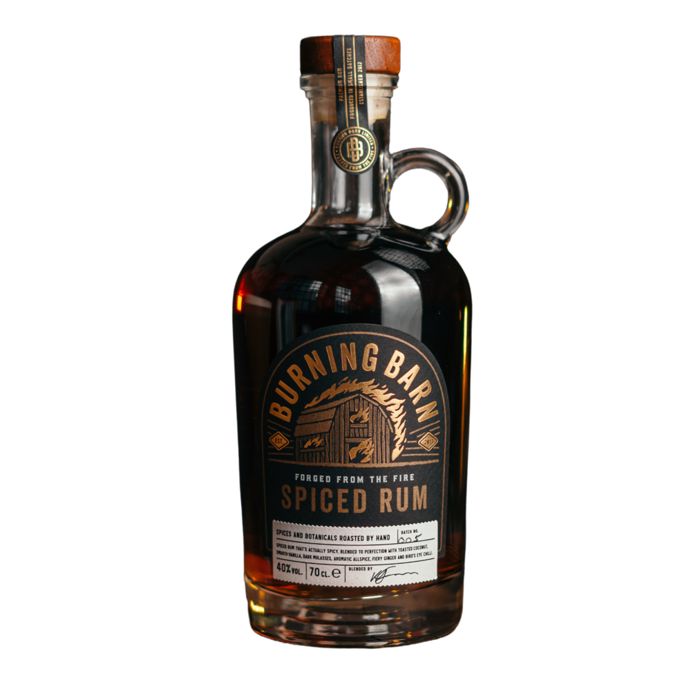 Burning Barn Spiced Rum 40.0% 0.7L, Spirits