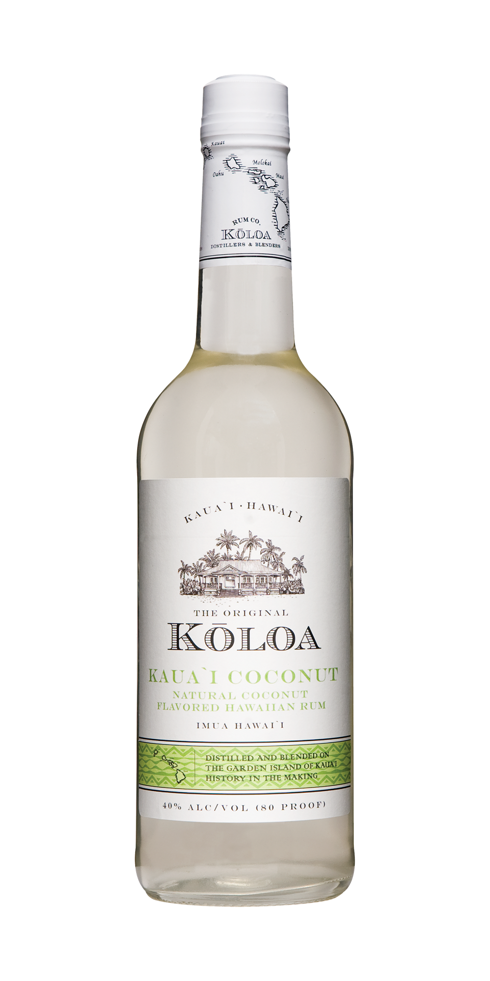 Koloa - Kaua'i Coconut 40.0% 0.7L, Spirits