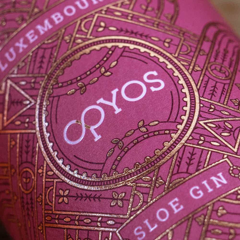 Opyos Luxembourg Sloe Gin 26.0% 0.5L, Spirits