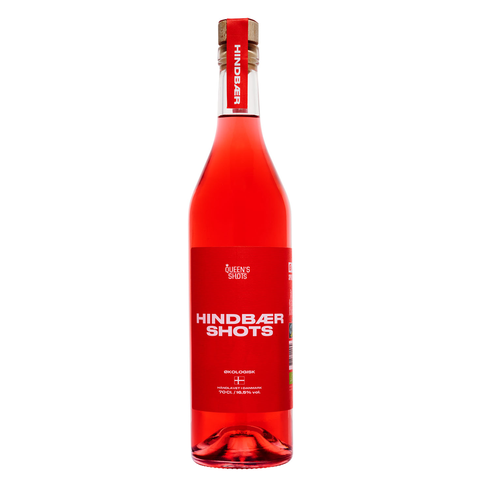 Queen's Hindbær Shots 16.5% 0.7L, Spirits