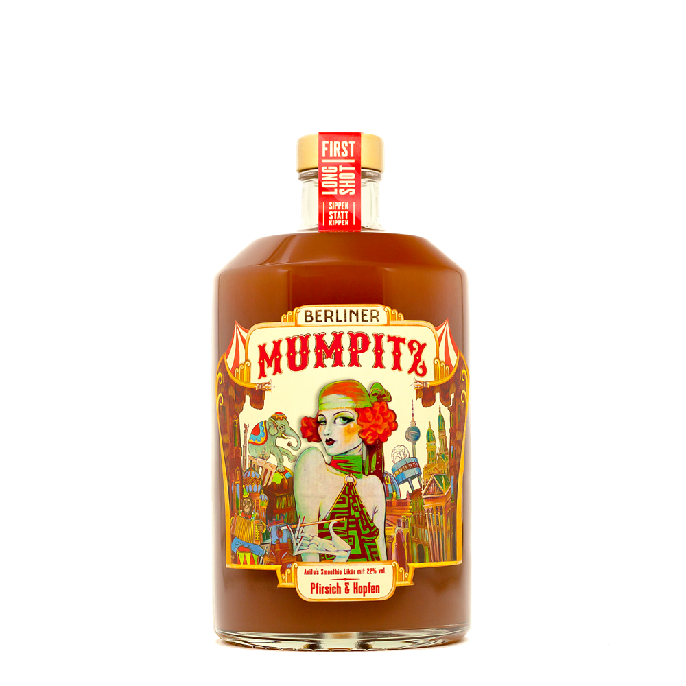Berliner Mumpitz - Peach & Hops 22.0% 0.7L, Spirits
