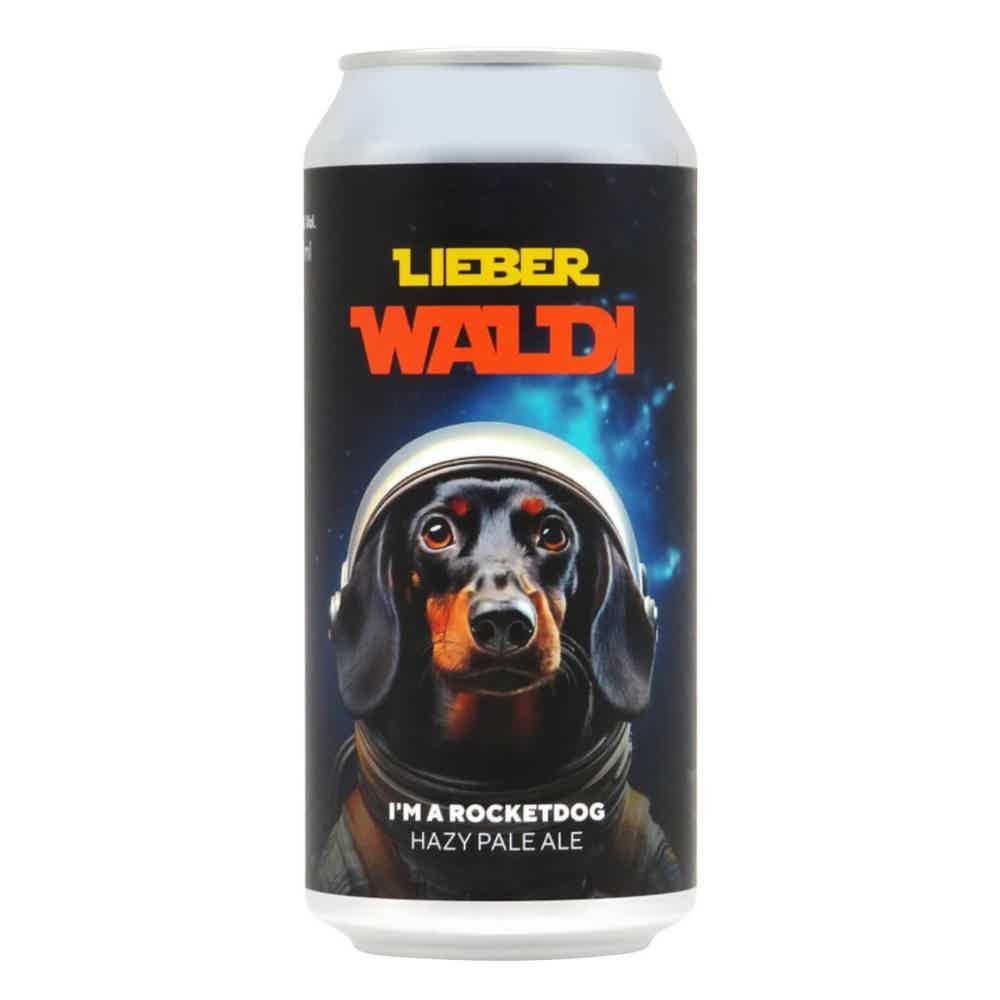 Lieber Waldi I'm A Rocketdog Hazy Pale Ale (NEW BATCH 25) 0,44l 5.4% 0.44L, Beer