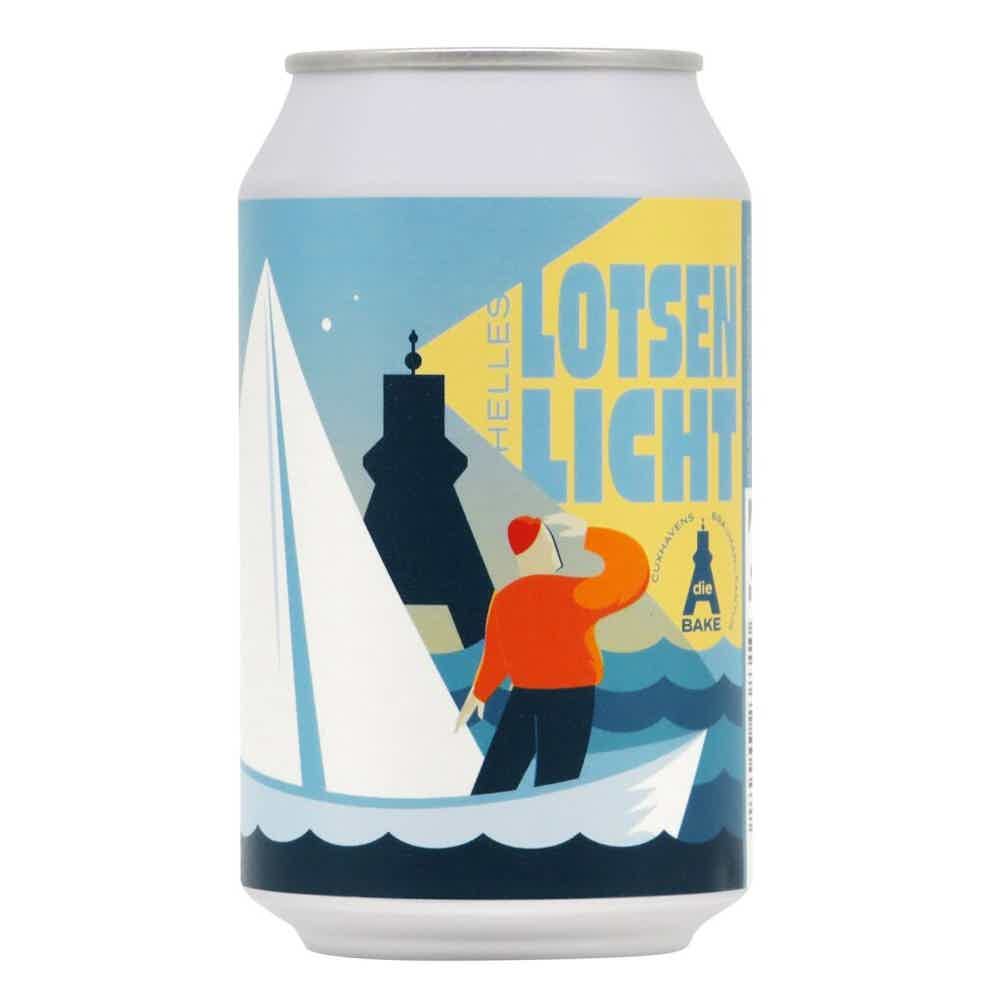 Die Bake Lotsenlicht Helles 0,33l 4.8% 0.33L, Beer