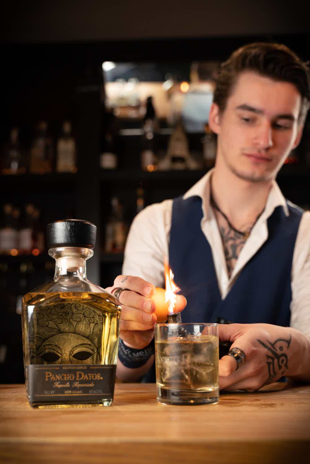 Tequila Pancho Datos Reposado 40.0% 0.7L, Spirits