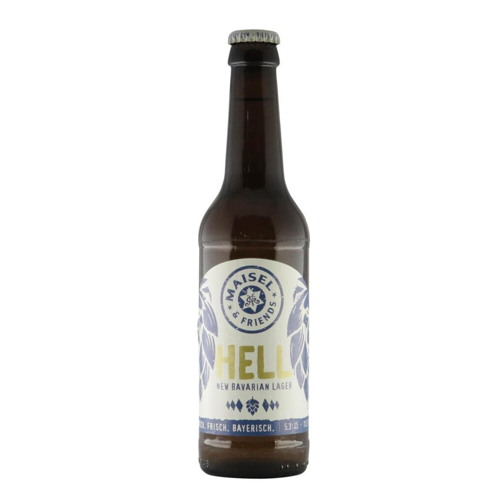 Maisel & Friends Hell New Bavarian Lager 0,33l 5.3% 0.33L, Beer
