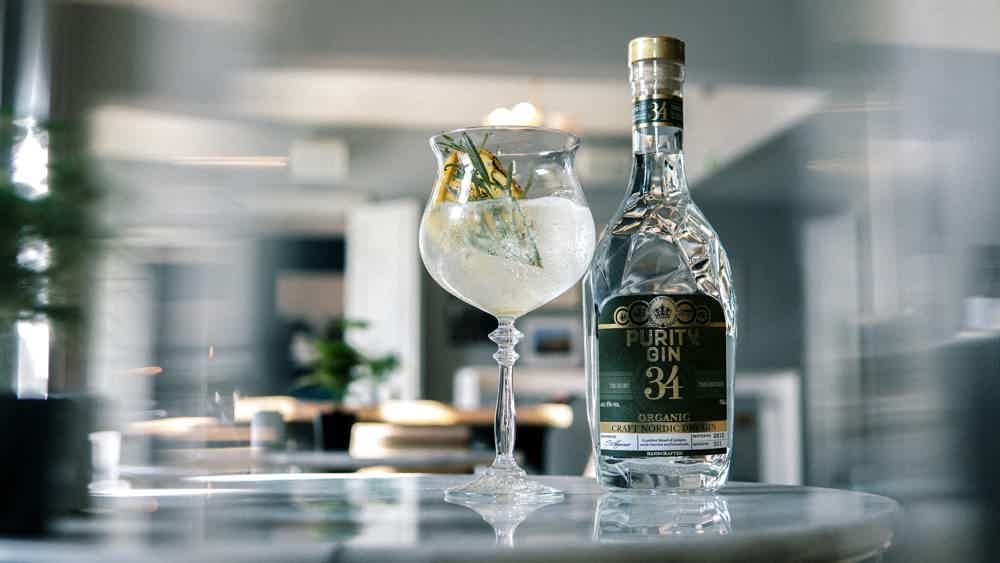 Purity London Dry Organic 34 Gin 700 ml 43.0% 0.7L, Spirits