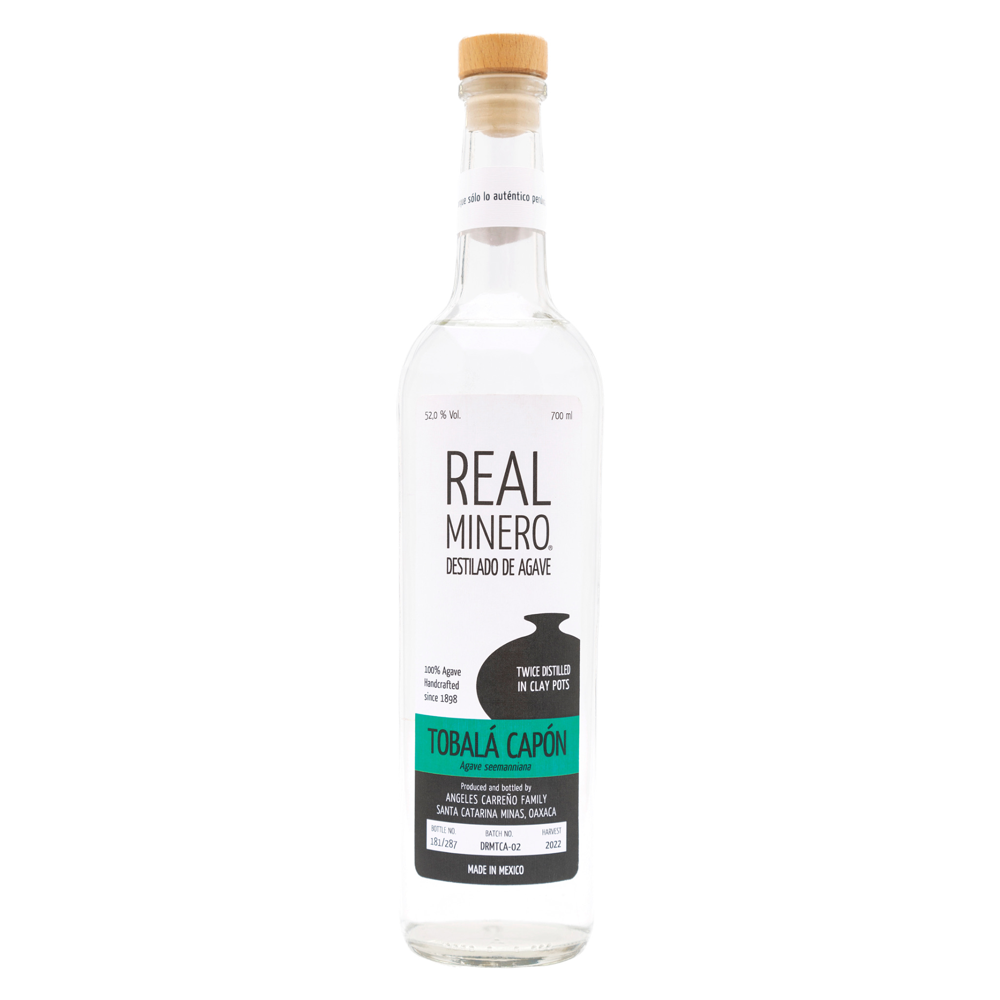 REAL MINERO 2022 TOBALÁ CAPÓN | 700 ML 52.0% 0.7L, Spirits