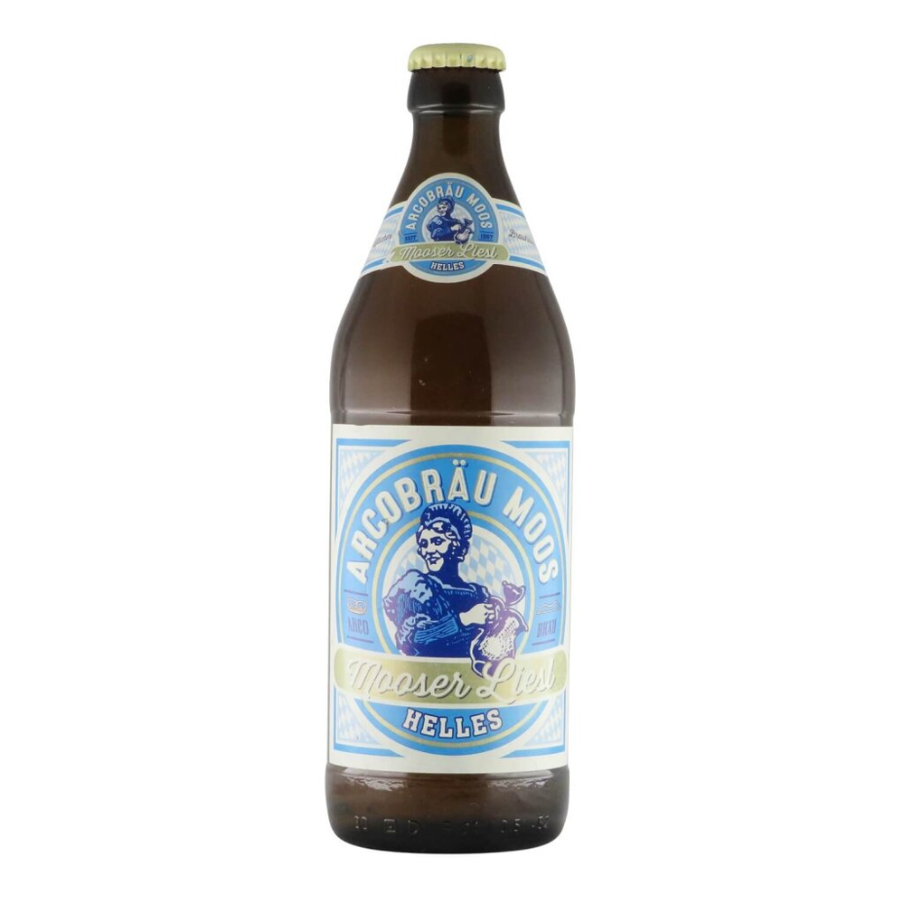 Arcobräu Mooser Liesl Helles 0,5l 5.3% 0.5L, Beer
