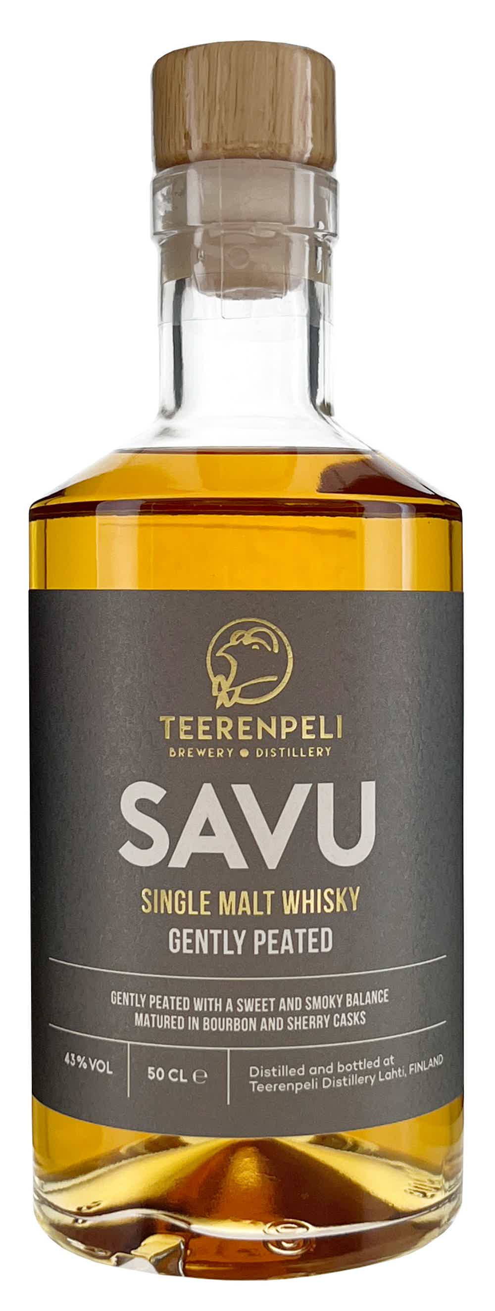 Teerenpeli SAVU 43 %, 50 cl 43.0% 0.5L, Spirits