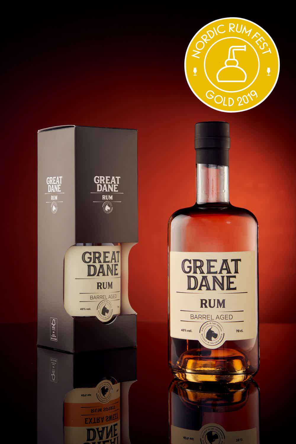 Great Dane Rum (barrel aged)