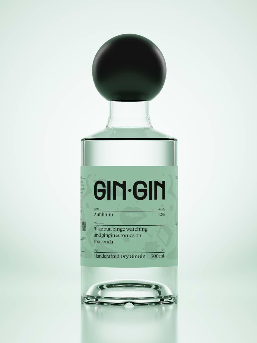 GinGin - Dry GinGin 40.0% 0.5L, Spirits