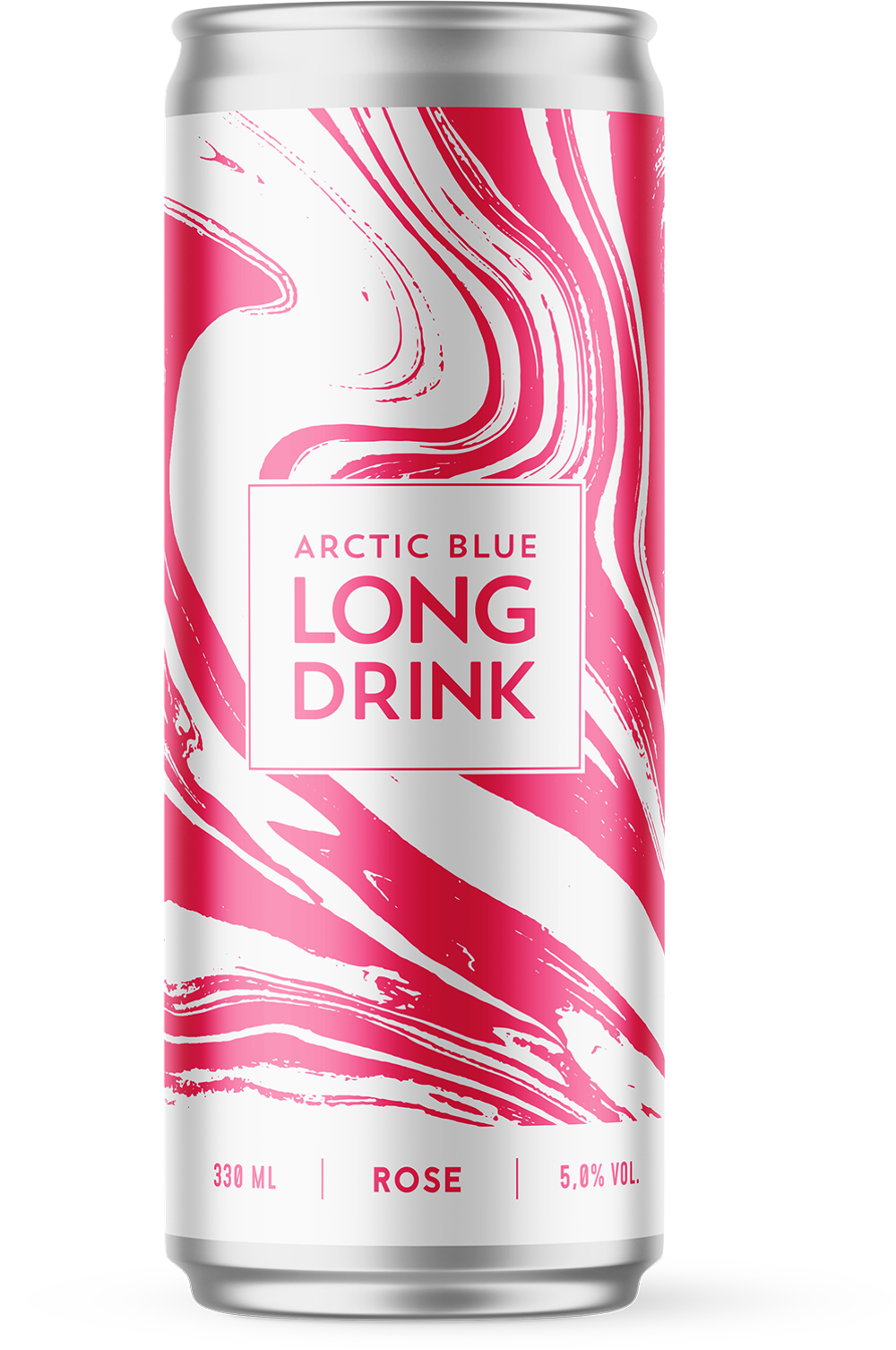 Arctic Blue Long Drink Rose 5% 330ml 5.0% 0.33L, Beer