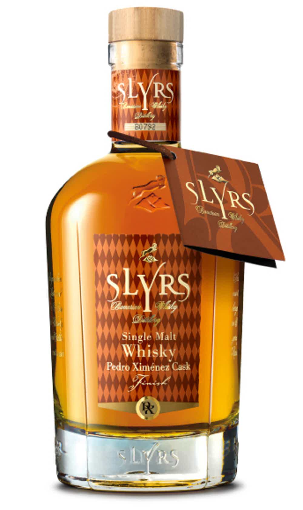 SLYRS Single Malt Whisky Pedro Ximénez Cask Finish 46% vol. 46.0% 0.35L, Spirits