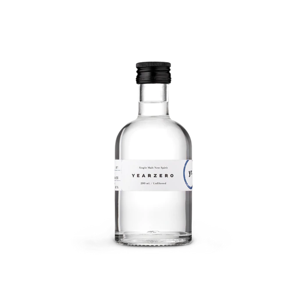 YEAR ZERO PEAT - SINGLE MALT NEW SPIRIT 49.0% 0.2L, Spirits
