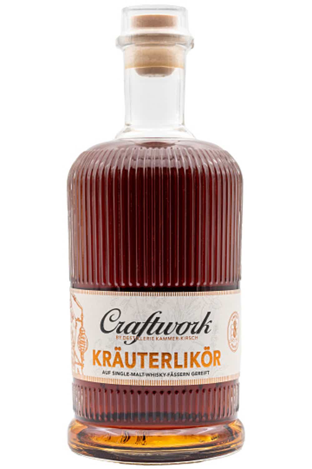Craftwork Kräuterlikör (Herp Liqueur aged in Single Malt Casks) 30.0% 0.7L, Spirits