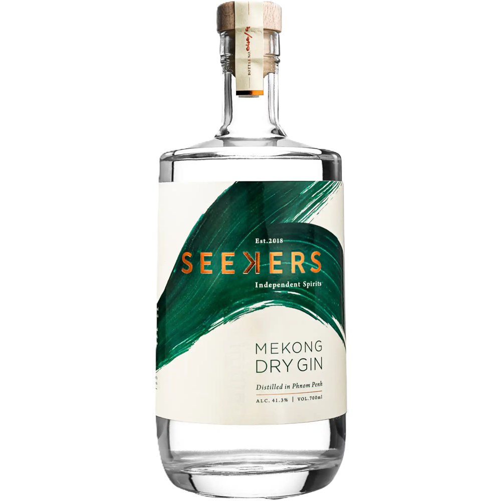 SEEKERS MEKONG DRY GIN 41.3% 0.7L, Spirits