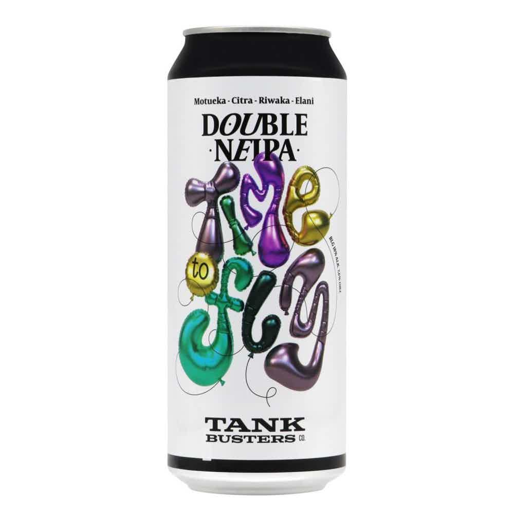 TankBusters Time To Fly Double NEIPA 0,5l 7.6% 0.5L, Beer